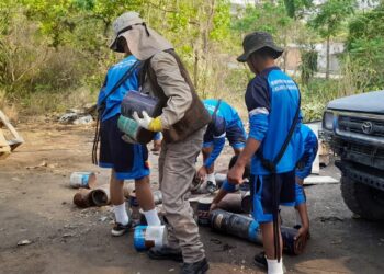 Jornadas de deschatarrización se ejecutaron en Baja Verapaz. /Foto: MSPAS