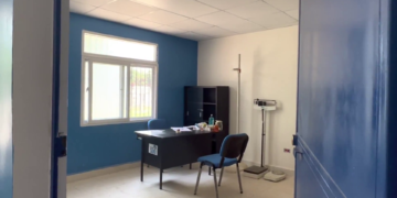 Centro de salud en aldea Las Minas, Ixcan del departamento de Quiché. /Foto: MSPAS