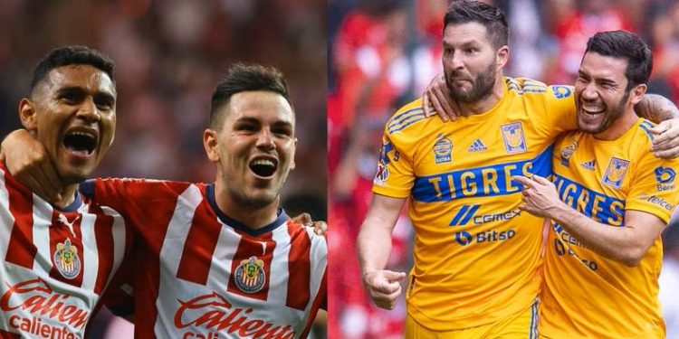 Chivas y tigres buscarán ser el campeón de México