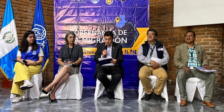 En Huehuetenango desarrollan foro en el marco de la gobernanza migratoria