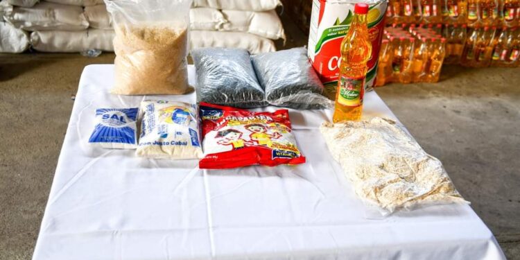 Entregan Alimentos por Acciones a familias de Santa Rosa