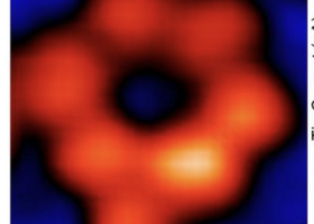 Primera radiografía de un átomo.
