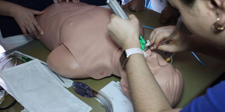 Hospital Nacional de Jutiapa se especializa en manejo de vías aéreas