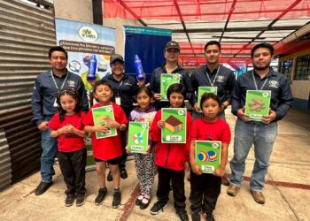 Promueven la cultura forestal en niños de San Pedro Sacatepéquez