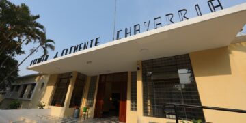 Escuela tipo federación José Clemente Chavarría en Salamá, Baja Verapaz. /Foto: Gilber García