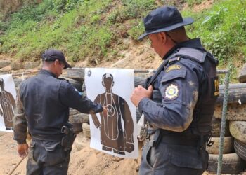 Agentes de la PNC fortalecen capacidades en tiro