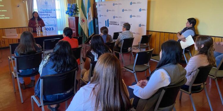 Promueven educación cívica y política en el marco del proceso electoral en Huehuetenango