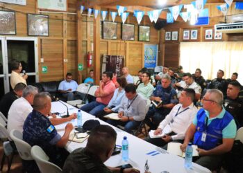 Dan seguimiento a mesa de seguridad electoral en Izabal