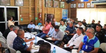 Dan seguimiento a mesa de seguridad electoral en Izabal