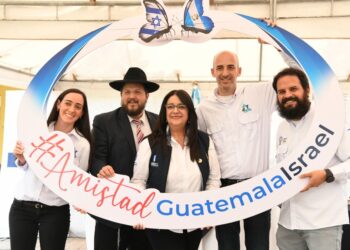 Inicia semana de la amistad entre Guatemala e Israel. /Foto: Carlos Jacinto
