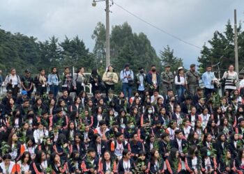 El MARN promueve la formación ecológica de estudiantes para que contribuyan con el país.