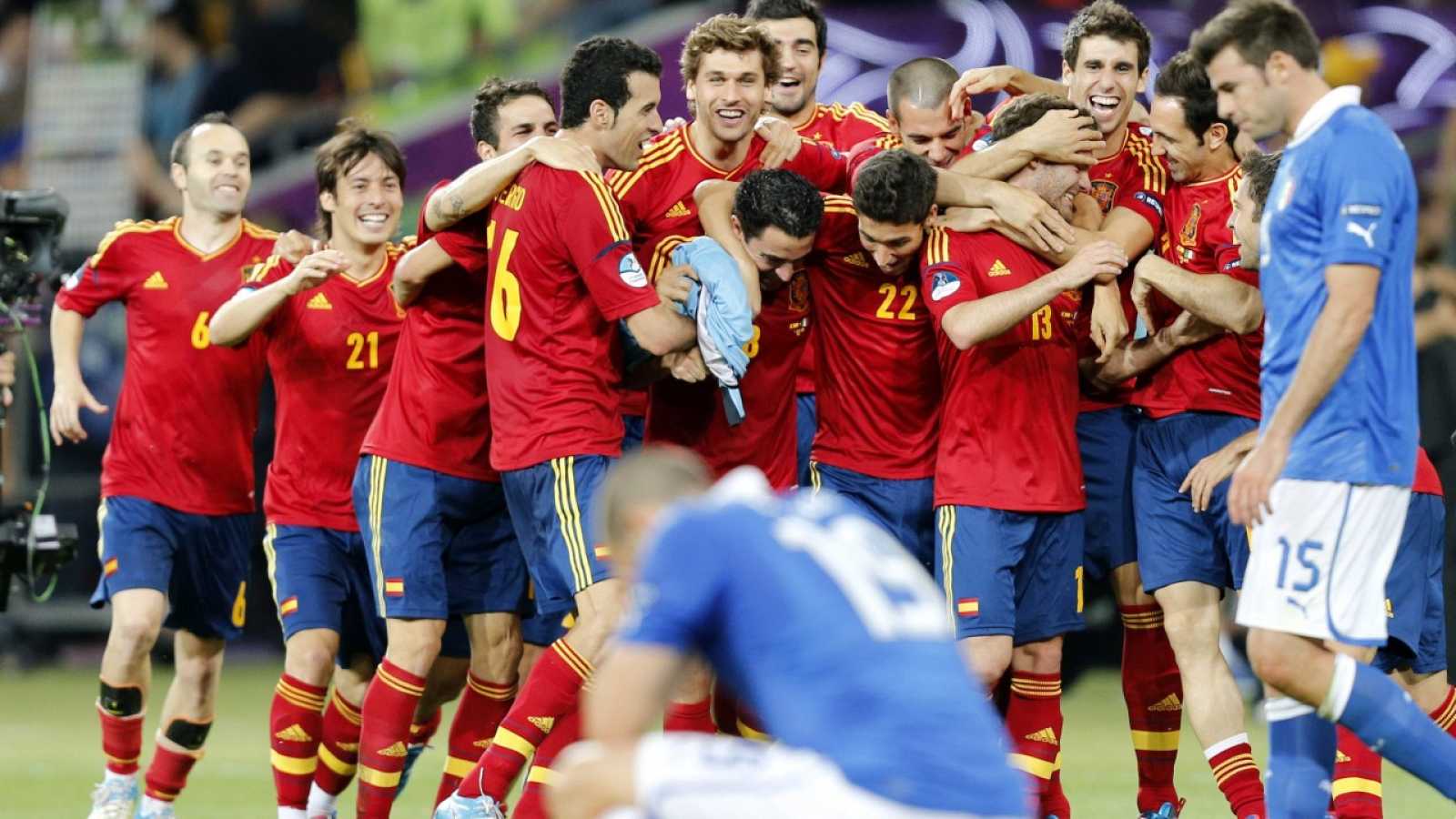 Gli 11 anni di storia della Spagna contro l’Italia nella finale di Kiev