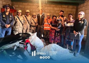 En Totonicapán entregan alimentos para el desarrollo y nutrición de la niñez