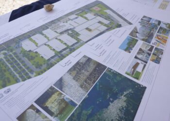 CIV y MSPAS acompañaron al Presidente en la revisión del proyecto.