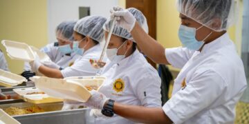 Autoridades aperturan el cuarto comedor policial.