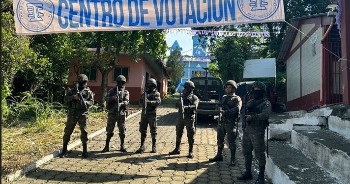 Ejército de Guatemala inicio operaciones para proveer seguridad en el proceso electoral