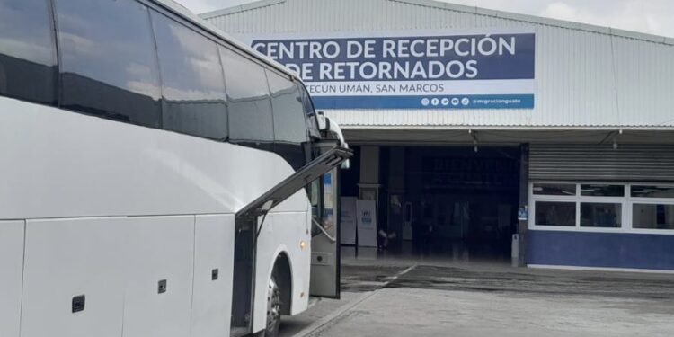 Centro de Recepción de Retornados de Tecún Umán, San Marcos.
