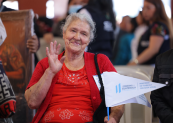 Doña Fide, una de las nuevas beneficiarias del PAM.