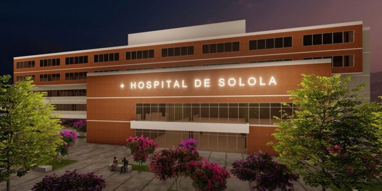 Supervisan construcción de nuevo hospital de Sololá