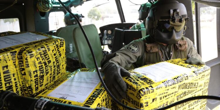 Mingob ha incautado 3 mil 299 kilos de cocaína valuada en 338.9 millones de quetzales