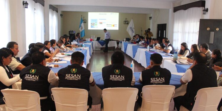 Huehuetenango forma parte de talleres regionales impartidos por la Sesan