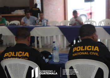 Escuintla da seguimiento a mesa de seguridad electoral 2023