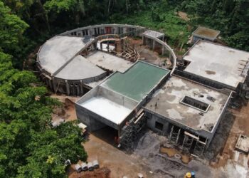 Trabajos de mejoramiento en el Museo Caracol del Tiempo. /Foto: MCD