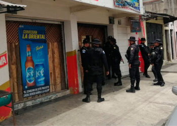 Operativos de seguridad por la ley seca.