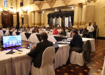 Preparan agenda para la tercera reunión ordinaria del Conadur. /Foto: José Archila