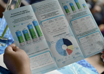 Autoridades presentaron resultados de proyectos sobre el agua y saneamiento.