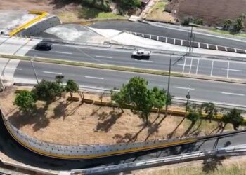 Habilitan paso a desnivel de San Bartolomé Milpas Altas