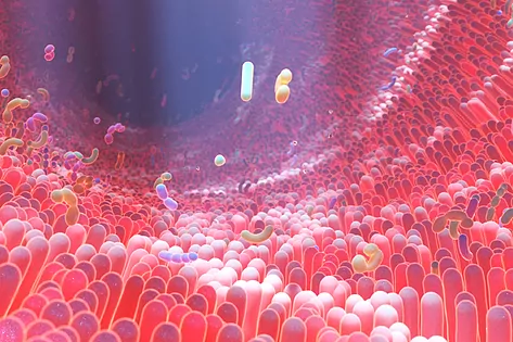 Reproducción en 3D del microbioma intestinal humano / Foto: SHUTTERSTOCK