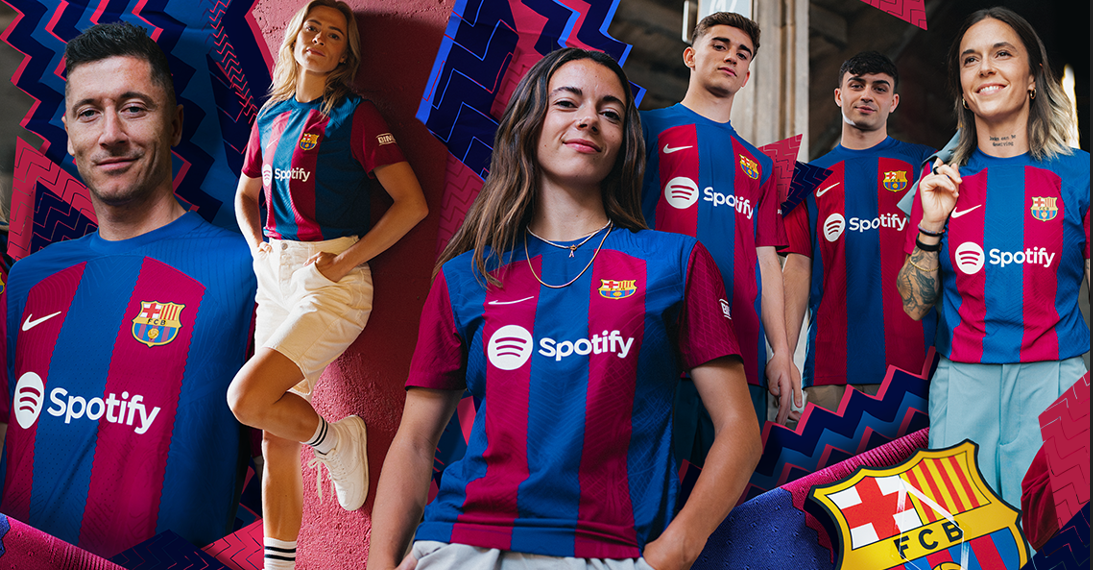 Esta es la nueva camiseta del Barcelona para la proxima temporada Agencia Guatemalteca de Noticias