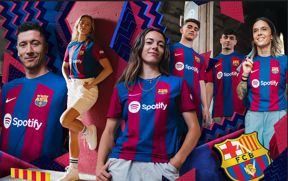 Camisetas Barça. Equipación oficial F.C. Barcelona 2023 2024