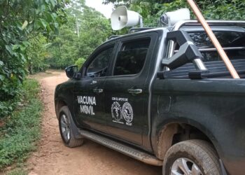 Personal de salud visita comunidades lejanas. /Foto: MSPAS