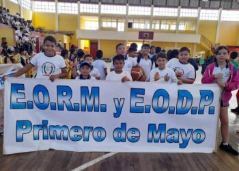 San Cristóbal Cucho, sede del II Festival Departamental de Minibaloncesto