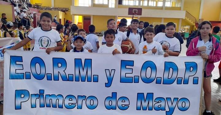 San Cristóbal Cucho, sede del II Festival Departamental de Minibaloncesto