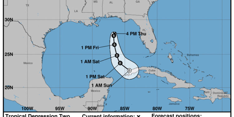 Tormenta subtropical Don se debilita en medio del Atlántico