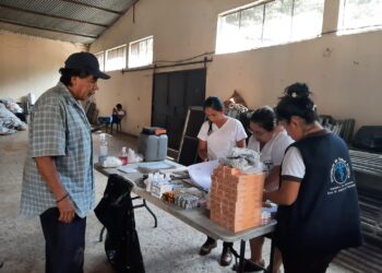 Brigada de salud en Chiquimula. /Foto: MSPAS