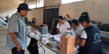 Brigada de salud en Chiquimula. /Foto: MSPAS