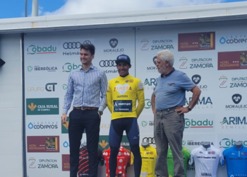 Sergio Chumil se coloca a una etapa de ser campeón de la Vuelta a Zamora