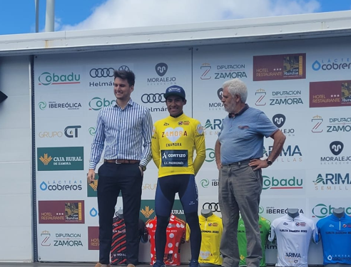 Sergio Chumil se coloca a una etapa de ser campeón de la Vuelta a Zamora