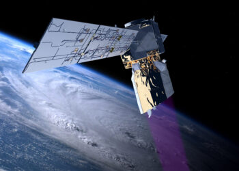 Aeolus volvió a entrar a la atmósfera terrestre el 28 de julio. / Foto: ESA.