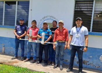 Efectúan acciones para el consumo de agua segura en comunidades de Petén