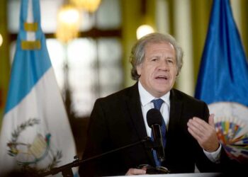 El secretario general de la Organización de Estados Americanos (OEA), Luis Almagro.