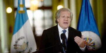 El secretario general de la Organización de Estados Americanos (OEA), Luis Almagro.