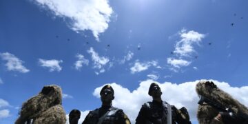 Presentación de la Unidad Especial de Drones de la Policía Nacional Civil