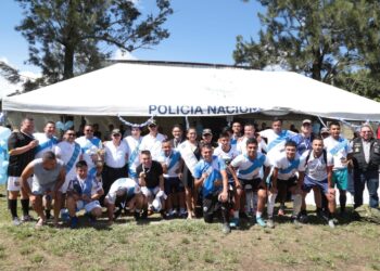 PNC realiza triangular de futbol por 26 aniversario