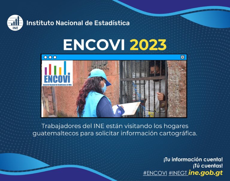 INE lanza Encuesta Nacional de Condiciones de Vida 2