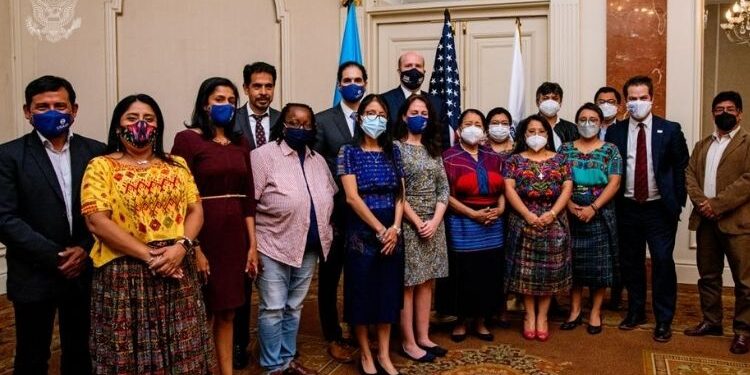 Lanzamiento local de USAID en Guatemala .